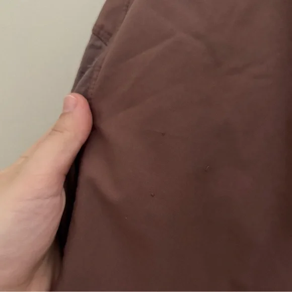 Vuori Men’s Course Run Shorts in Terracotta Dusty Red Drawstring - Picture 11 of 14